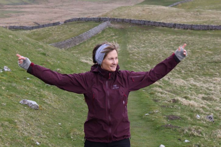 Reiseglede! Her fra fotturen rundt Attermire Scare i Yorkshire Dales.