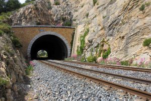 En av 23 tuneller Blue Coast Train mellom Marseille og Miramas skal gjennom.