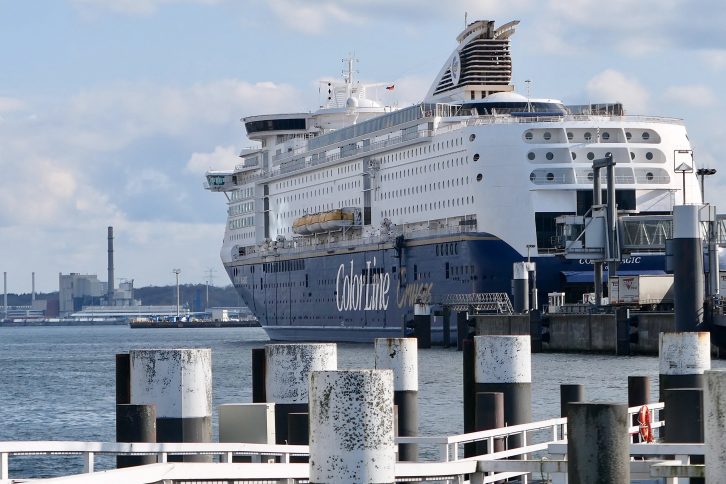 Vi valgte båt for tog til Tyskland denne gangen. Det ble en fin overfart med Kielfergen fra Oslo.