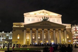 Bolshoi-teatret i Moskva.