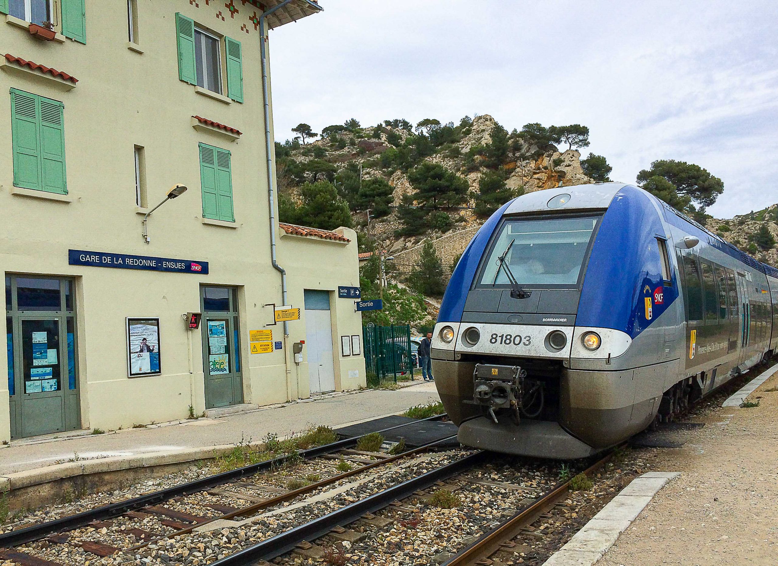 I Frankrike kan det være ekstra fint å bruke interrailbilletten til å reise rundt med lokale og regionale tog som ikke krever plassreservasjoner.