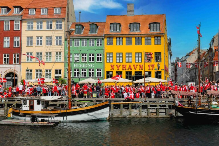 Nyhavn i Københav.