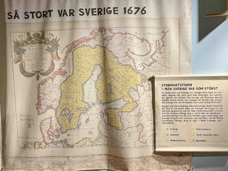 Visste du det ikke før, får du alltids vite det her i Kalmar: Sverige var en stormakt på 1600-tallet!